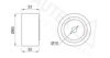 ROVER ADU7611 Deflection/Guide Pulley, timing belt
